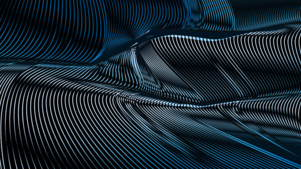 Wallpaper Black, Desktop, Abstract, And, Lines, Blue, Mobile