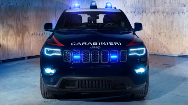 Wallpaper Jeep, Cherokee, Grand, 2018, Carabinieri