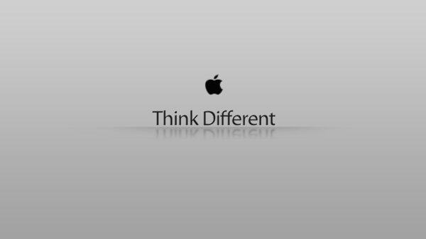 Wallpaper Black, Apple, Different, Ash, Think, Background, With, Desktop, Logo