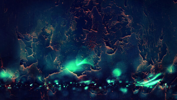 Wallpaper Crack, Bokeh, Texture, Desktop, Abstract, Burning, Dark