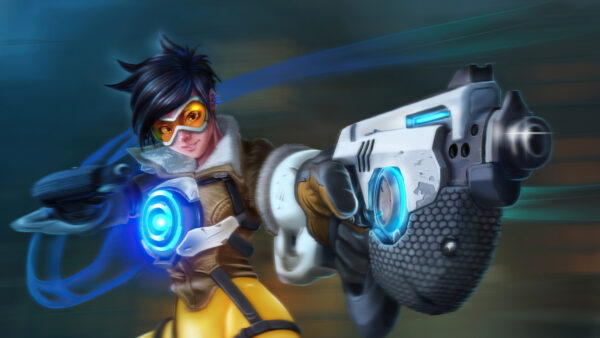 Wallpaper Desktop, Tracer, Overwatch