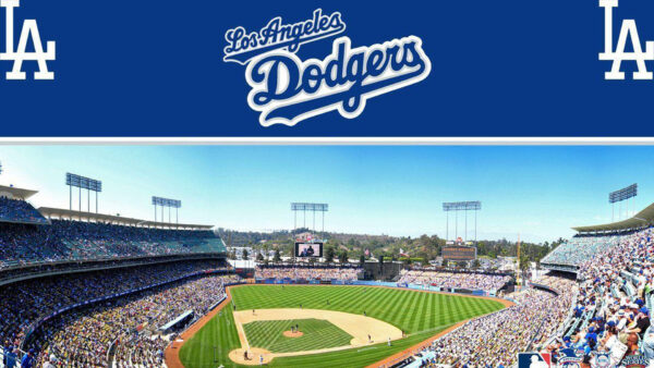 Wallpaper Long, Shot, Angeles, And, Los, Dodgers, Playground, Stadium, Desktop