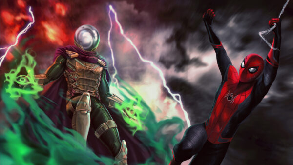 Wallpaper And, Mysterio, Far, Man, From, Spider, Home, Desktop