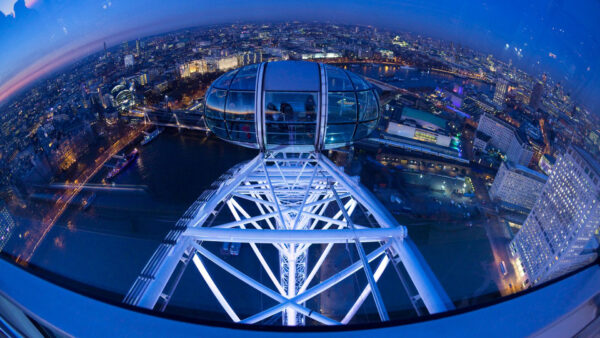 Wallpaper Europe, London, Eye, Tallest, Ferris, Wheel
