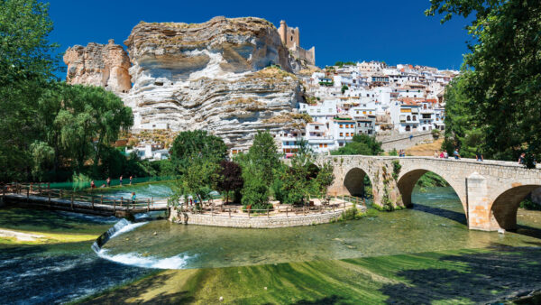 Wallpaper Bridge, Castilla, Spain, Sky, Desktop, Albacete, Travel, Mancha, Blue, Background