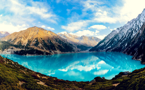 Wallpaper Lake, Almaty