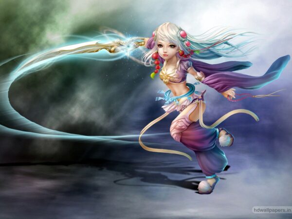 Wallpaper Girl, Beautiful