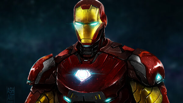 Wallpaper Iron, Artwork, Man