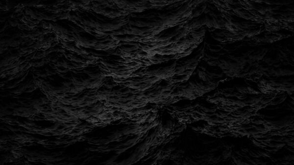 Wallpaper Black, Waves