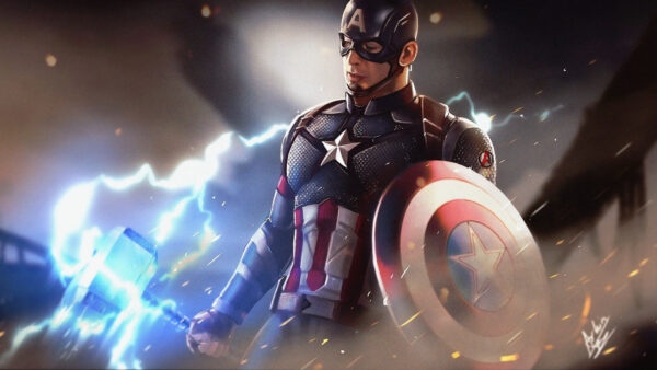 Wallpaper Marvel, Comics, America, Captain