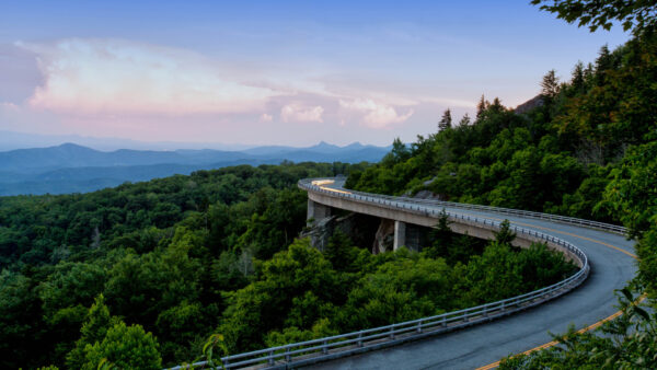 Wallpaper Mountains, Forest, Desktop, Between, Road, Nature, Appalachian