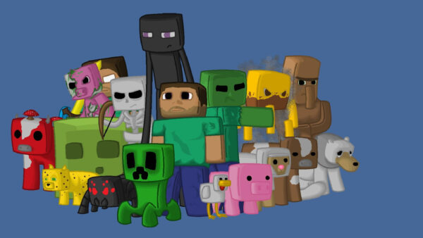 Wallpaper Characters, Clipart, Minecraft