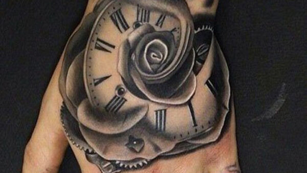 Wallpaper Black, Hand, Tattoos, Rose, For, Men