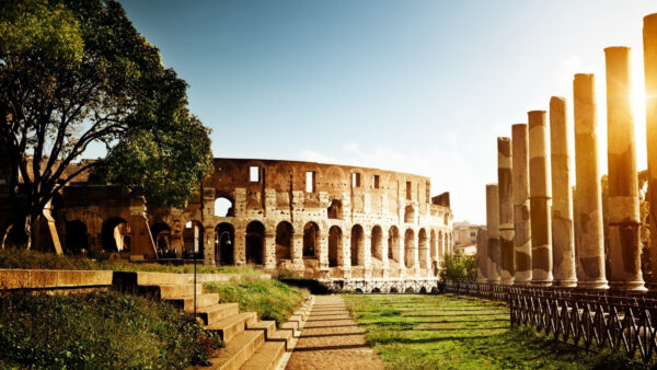 Wallpaper Rome, Ruin, Colosseum, Desktop, Italy, Travel