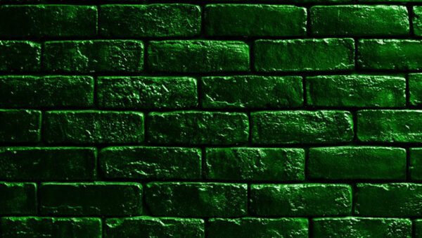 Wallpaper Textures, Brick, WALL, Green