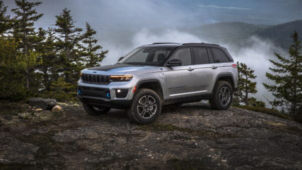 Wallpaper Cars, 4xe, Grand, Jeep, Trailhawk, Cherokee, 2022