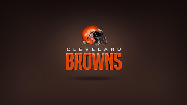 Wallpaper Desktop, Black, With, American, Cleveland, Helmet, Brown, And, Browns, Football, Background