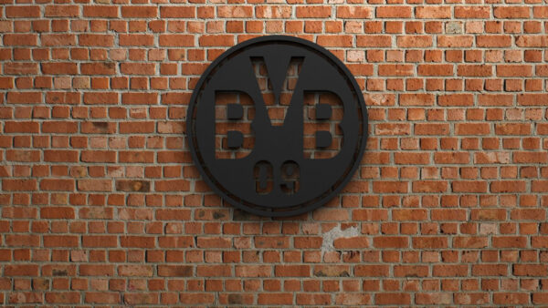 Wallpaper Emblem, Borussia, Logo, Soccer, Dortmund