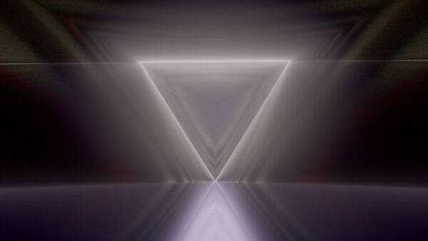 Wallpaper Abstract, White, Rays, Glow, Desktop, Triangle, Abstraction